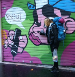 Endnu mere streetart spottet på interrail - Paris